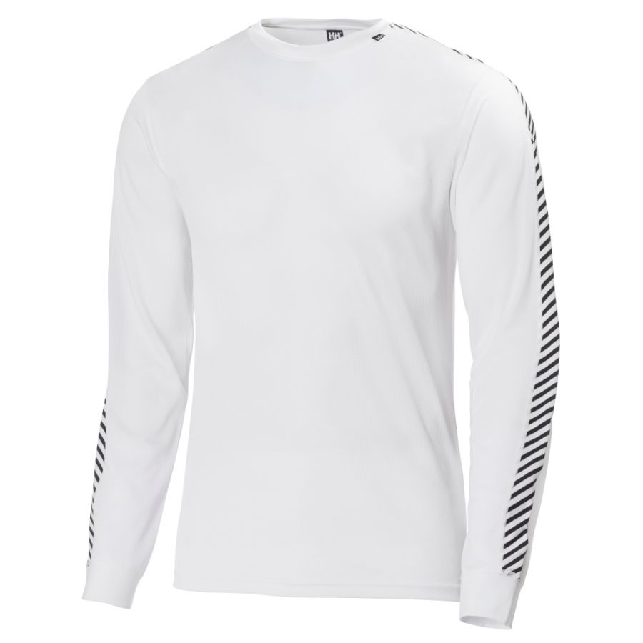 Helly Hansen Camiseta Dry Stripe, Blanca