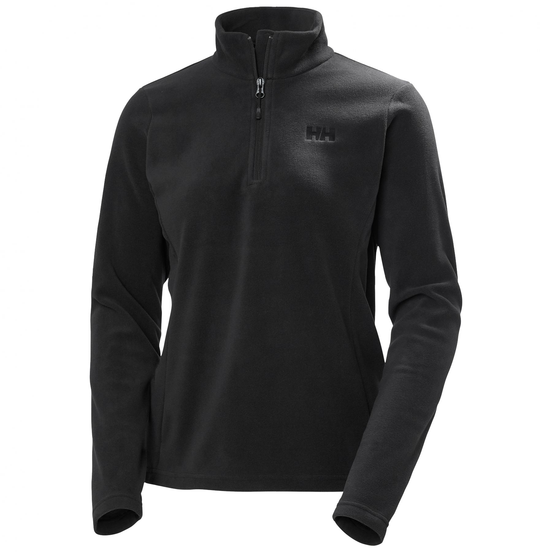 Helly Hansen Daybreaker 1/2 zip, suéter de forro polar, para mujer, negro