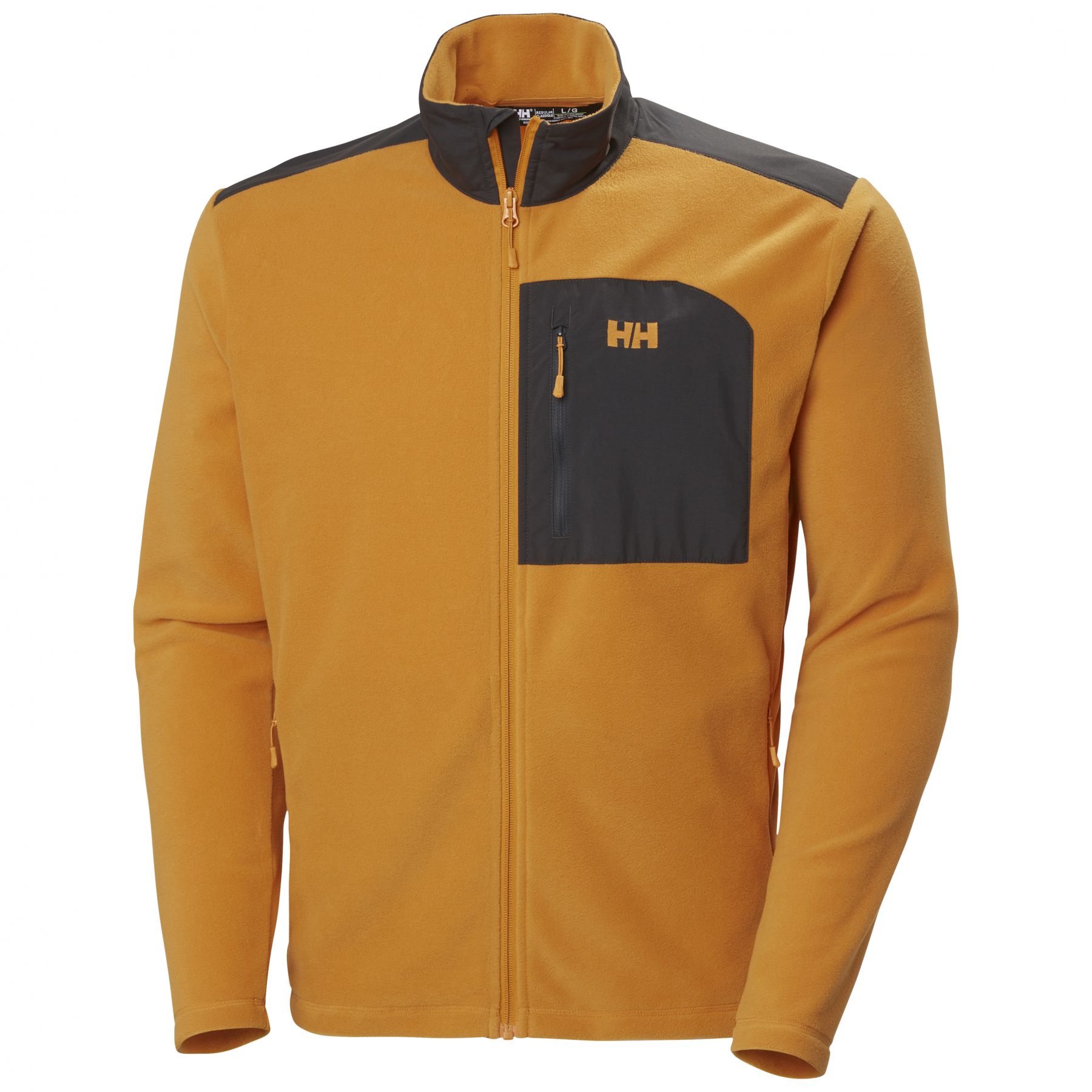 Helly Hansen Daybreaker Block, chaqueta polar, hombre, amarillo