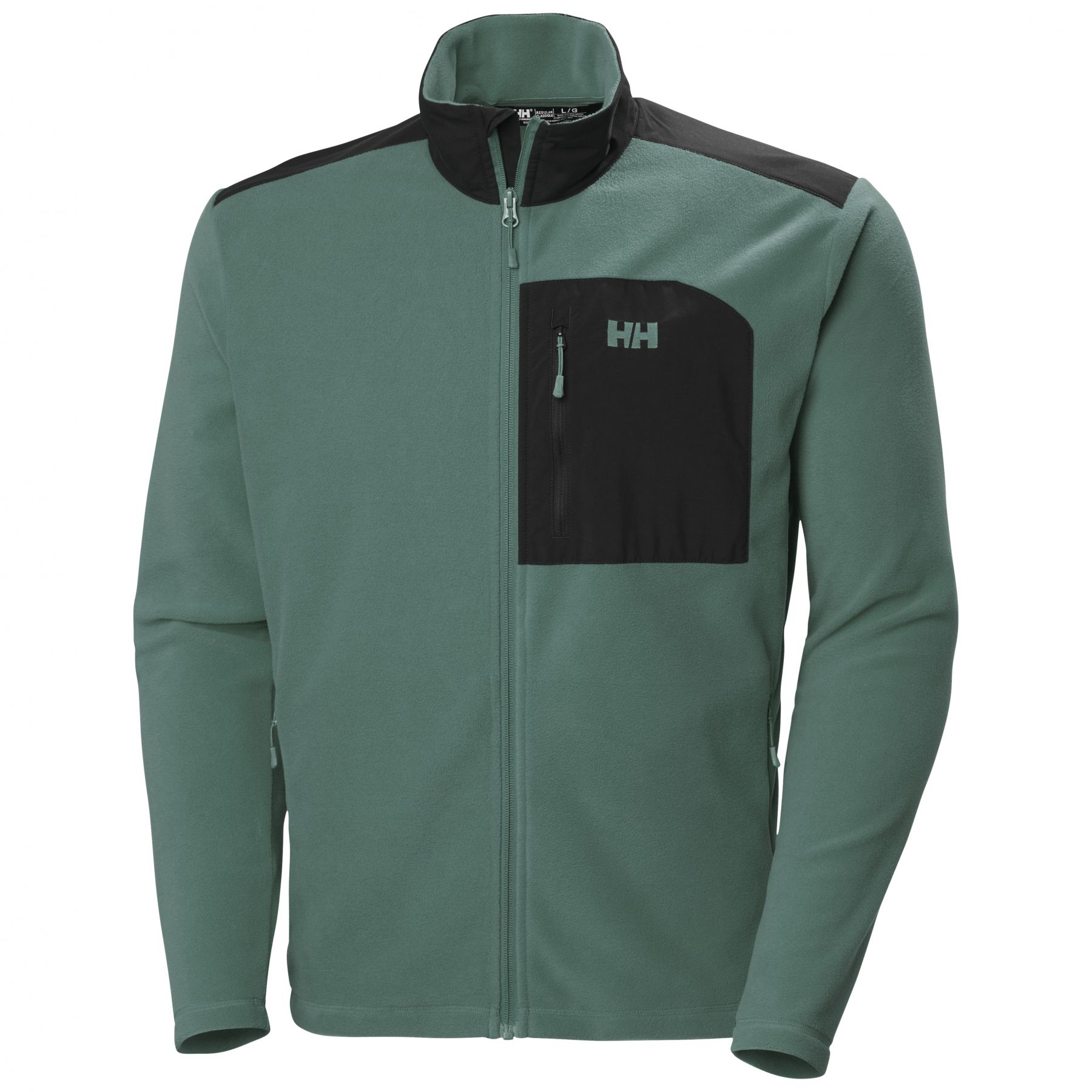 Helly Hansen Daybreaker Block, chaqueta polar, hombre, verde