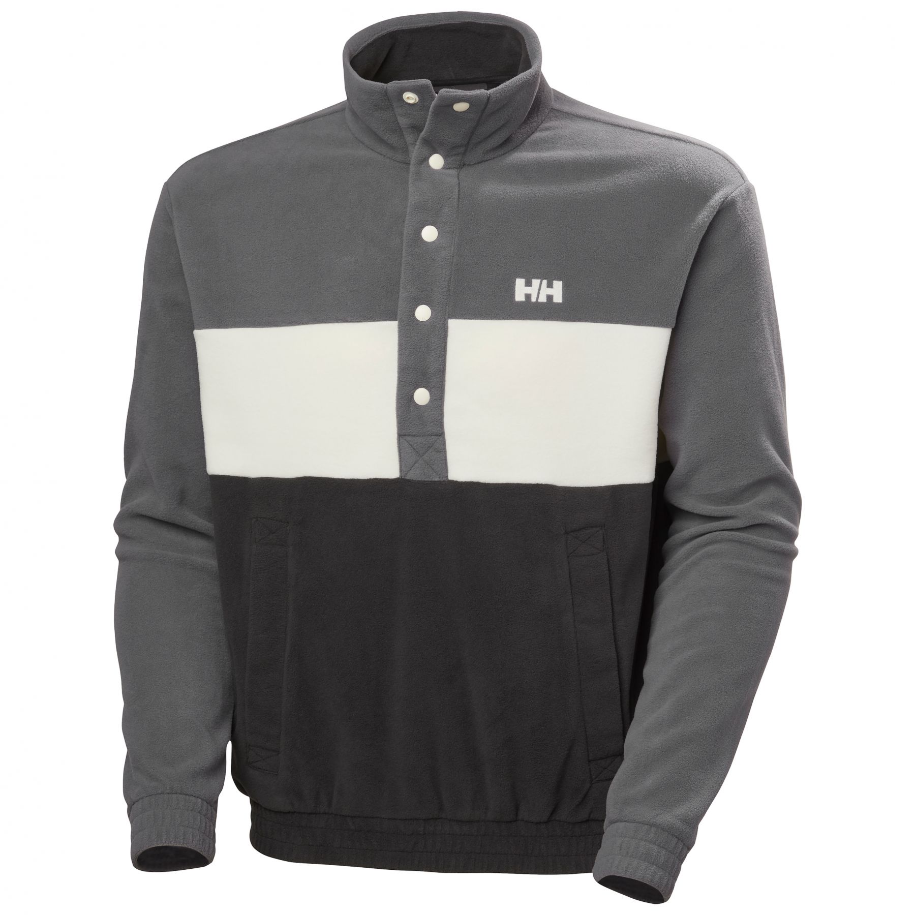 Helly Hansen Daybreaker Hugg Snap, suéter de forro polar, hombre, negro
