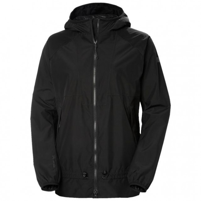 Helly Hansen Essence, chubasquero, mujer, negro