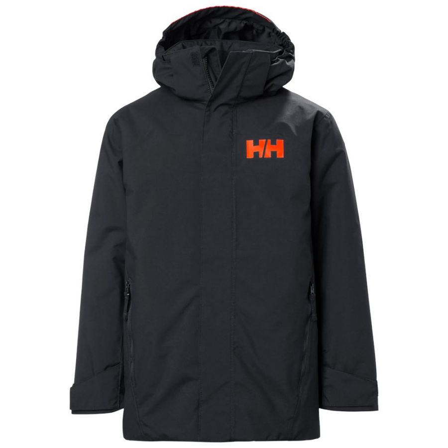 Helly Hansen Level, chaqueta de esquí, junior, negro