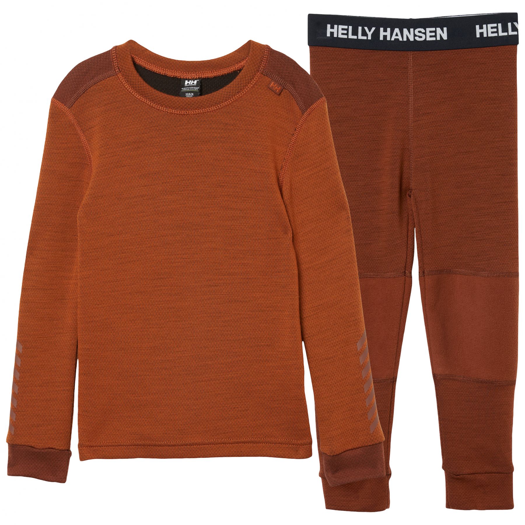 Helly Hansen Lifa Merino, conjunto, niños, marrón