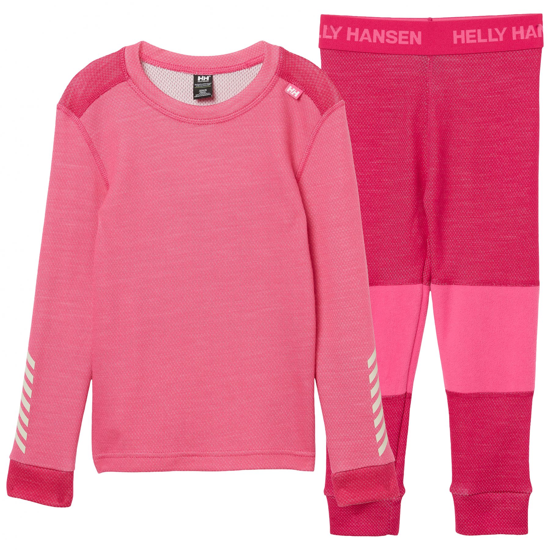 Helly Hansen Lifa Merino, conjunto, niños, rosa