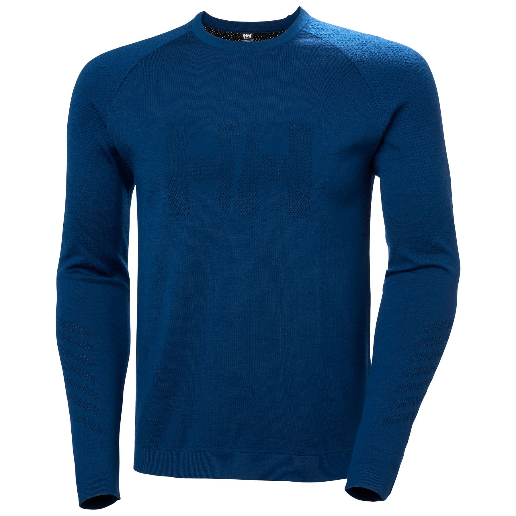 Helly Hansen Lifa Merino Knitevo Crew, hombre, azul