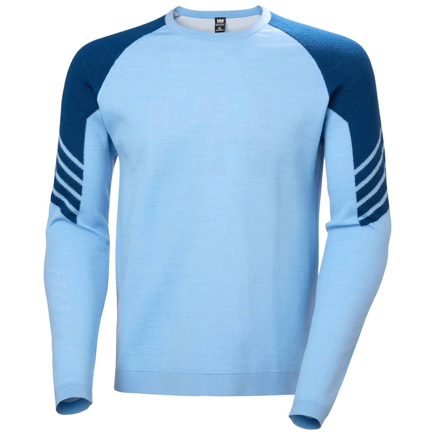 Helly Hansen Lifa Merino Knitevo Crew, hombre, azul