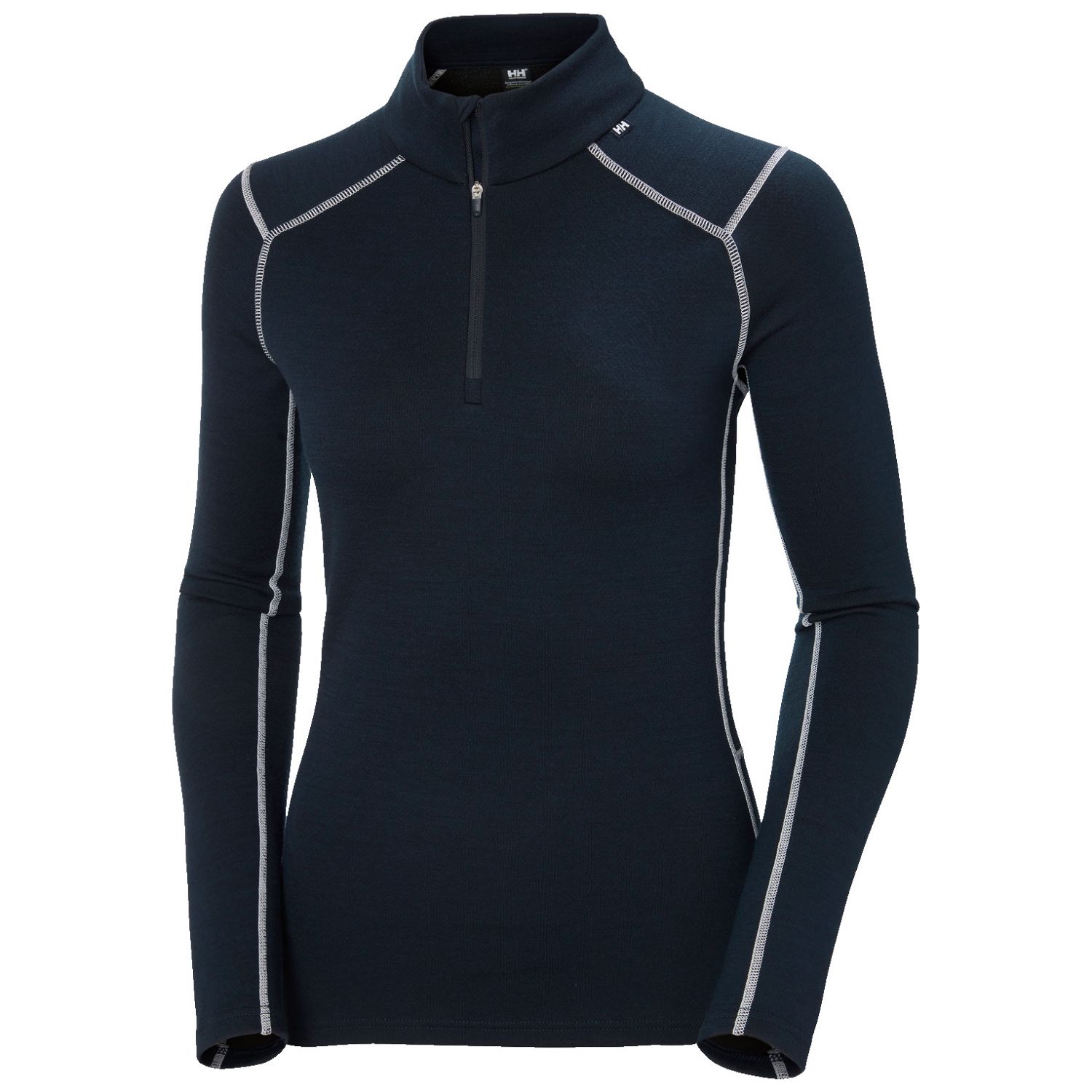Helly Hansen Lifa Merino Midweight 1/2 Zip, mujer, navy