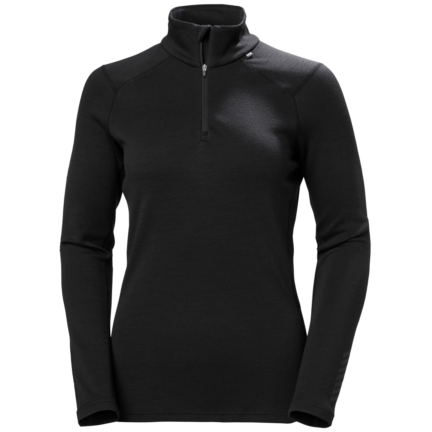 Helly Hansen Lifa Merino Midweight 1/2 Zip, mujer, negro