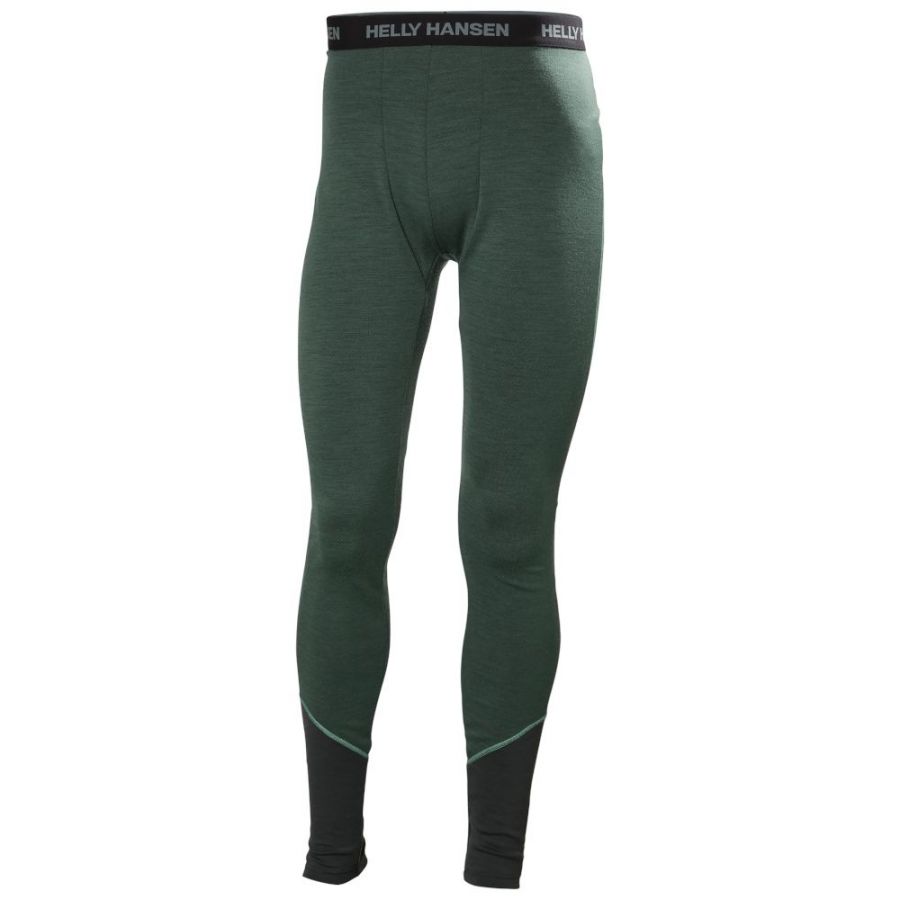 Helly Hansen Lifa Merino Midweight Pant, conjunto, hombre, verde oscuro
