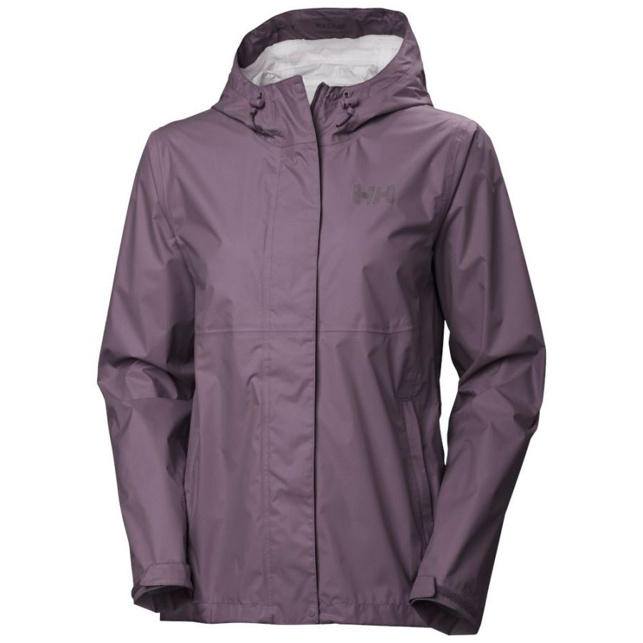 Helly Hansen Loke, chaqueta impermeable, mujer, morado