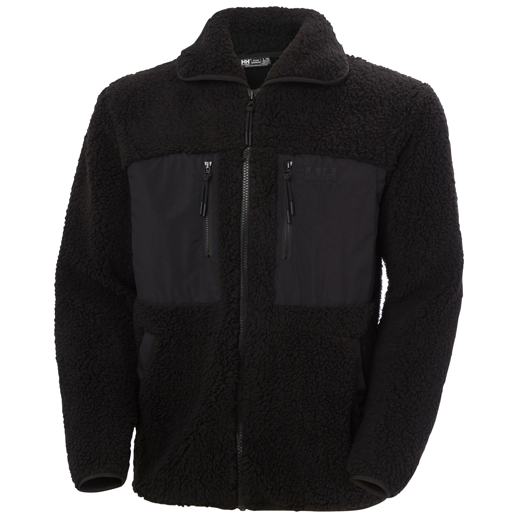 Helly Hansen Moonlit Pile, chaqueta de forro polar, hombre, negro