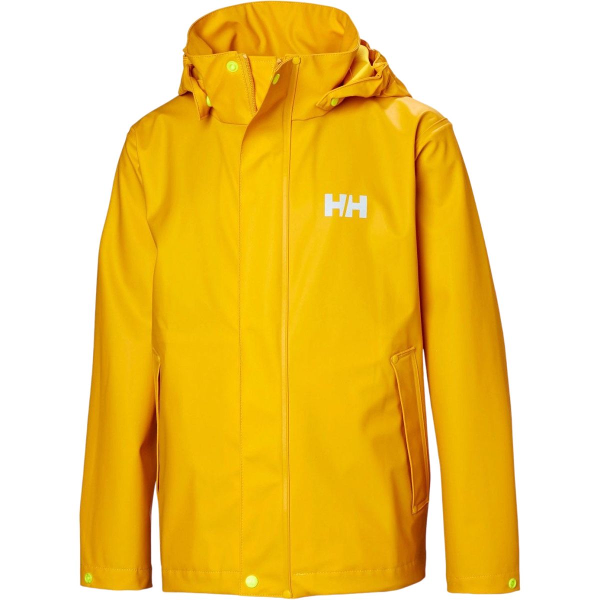 Helly Hansen Moss, chaqueta impermeable, junior, amarillo