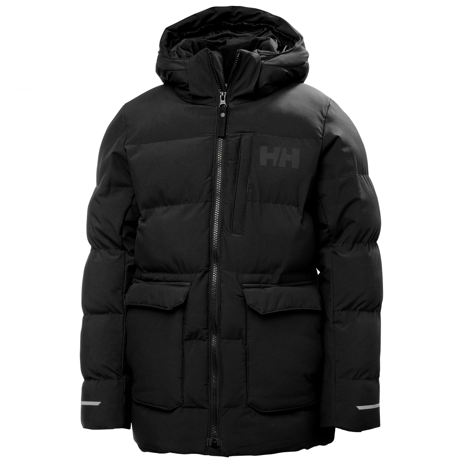 Helly Hansen Nord Puffy, parka, juvenil, negro