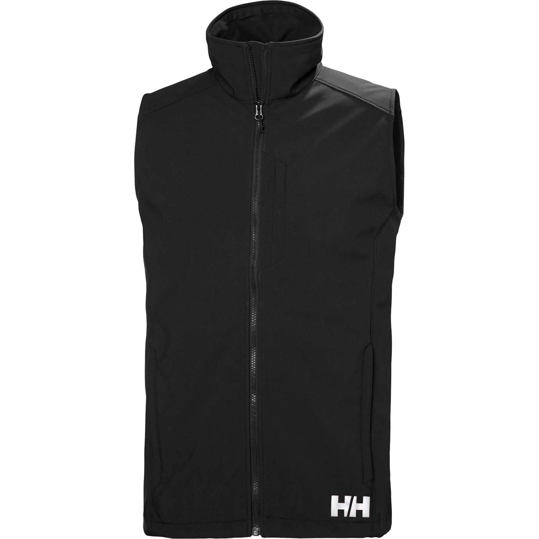Helly Hansen Paramount Softshell, chaleco, hombre, negro