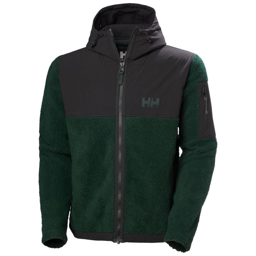 Helly Hansen Patrol Pile, chaqueta polar, hombre, verde oscuro