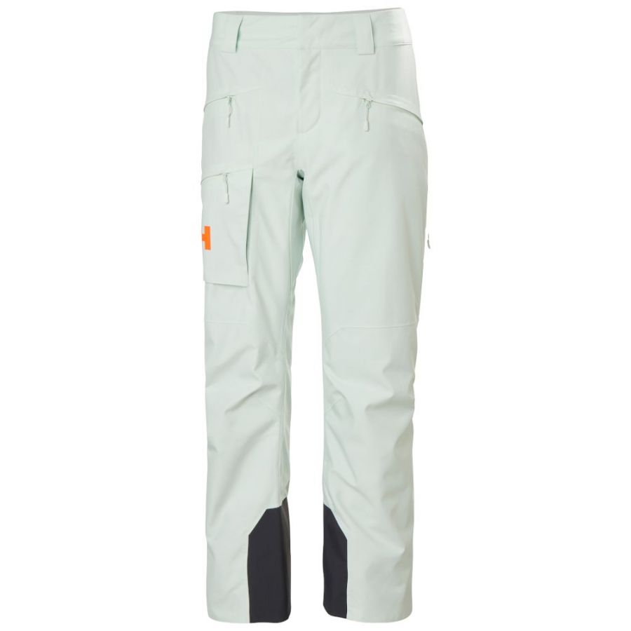 Helly Hansen Powderqueen, pantalón de esquí, mujer, verde claro
