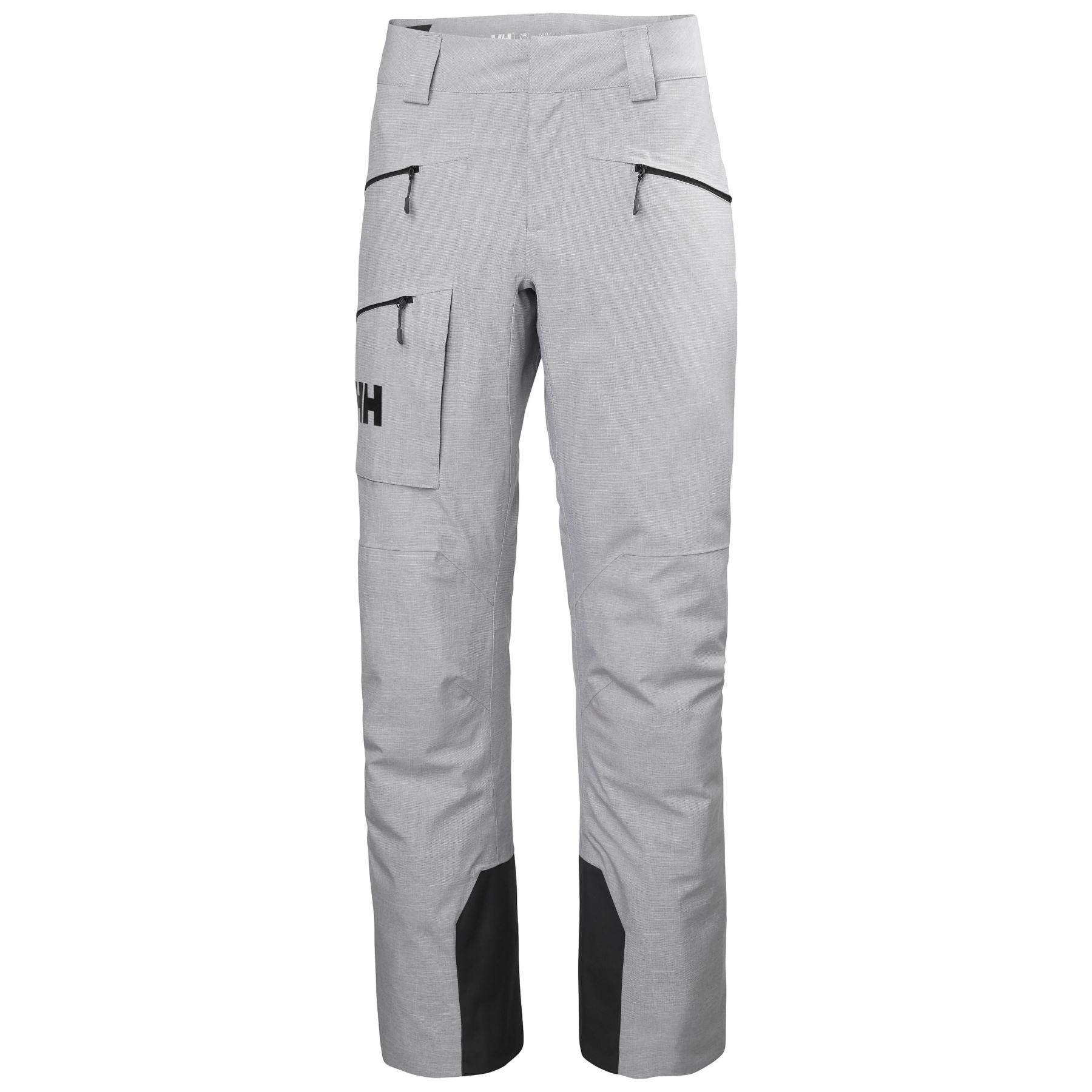 Helly Hansen Powderqueen, pantalones de esquí, mujer, gris · Gris jaspeado