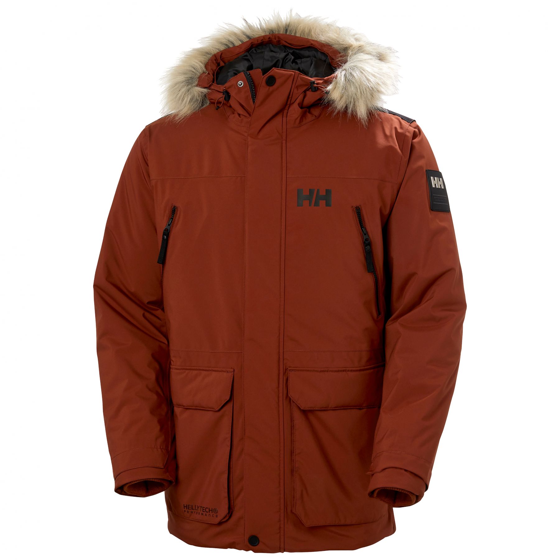 Helly Hansen Reine, parka, hombre, marrón