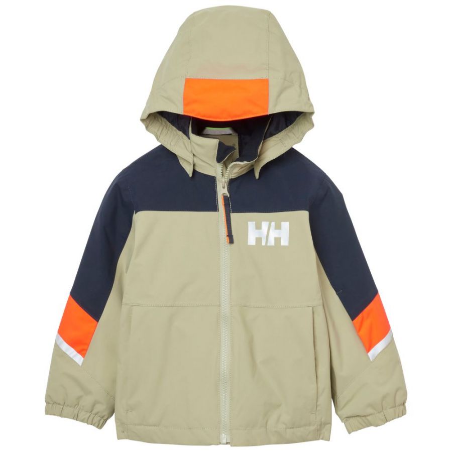 Helly Hansen Rider, chaqueta de esquí, junior, beige/azul oscuro
