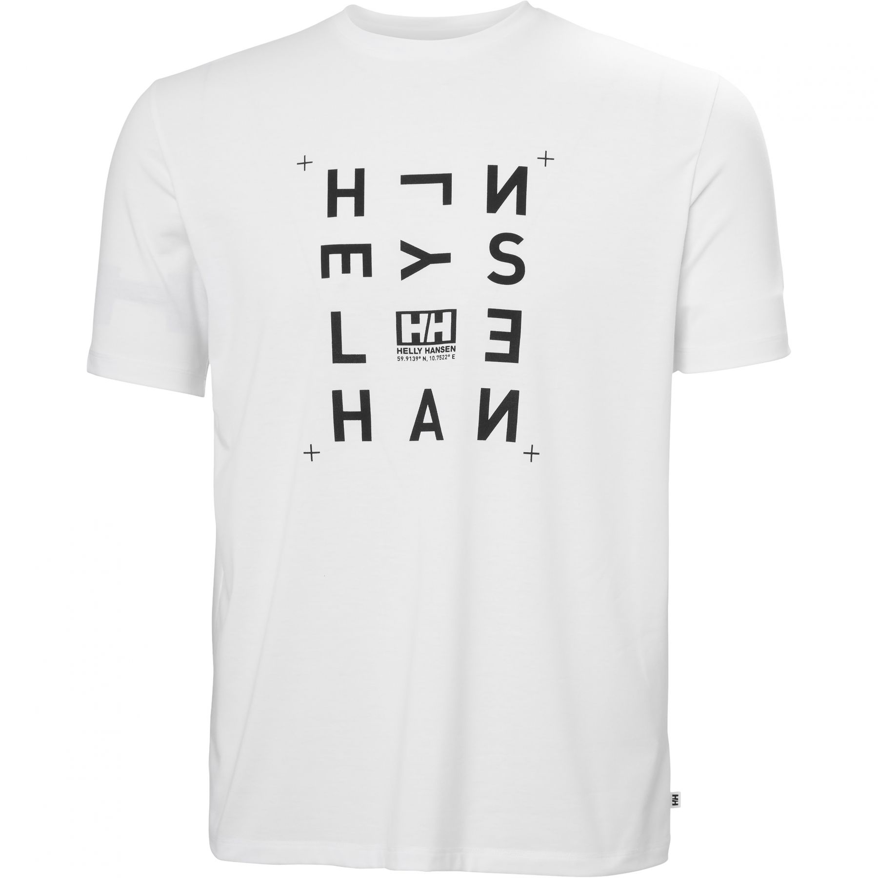 Helly Hansen Skog Graphic Camiseta, hombre, blanco