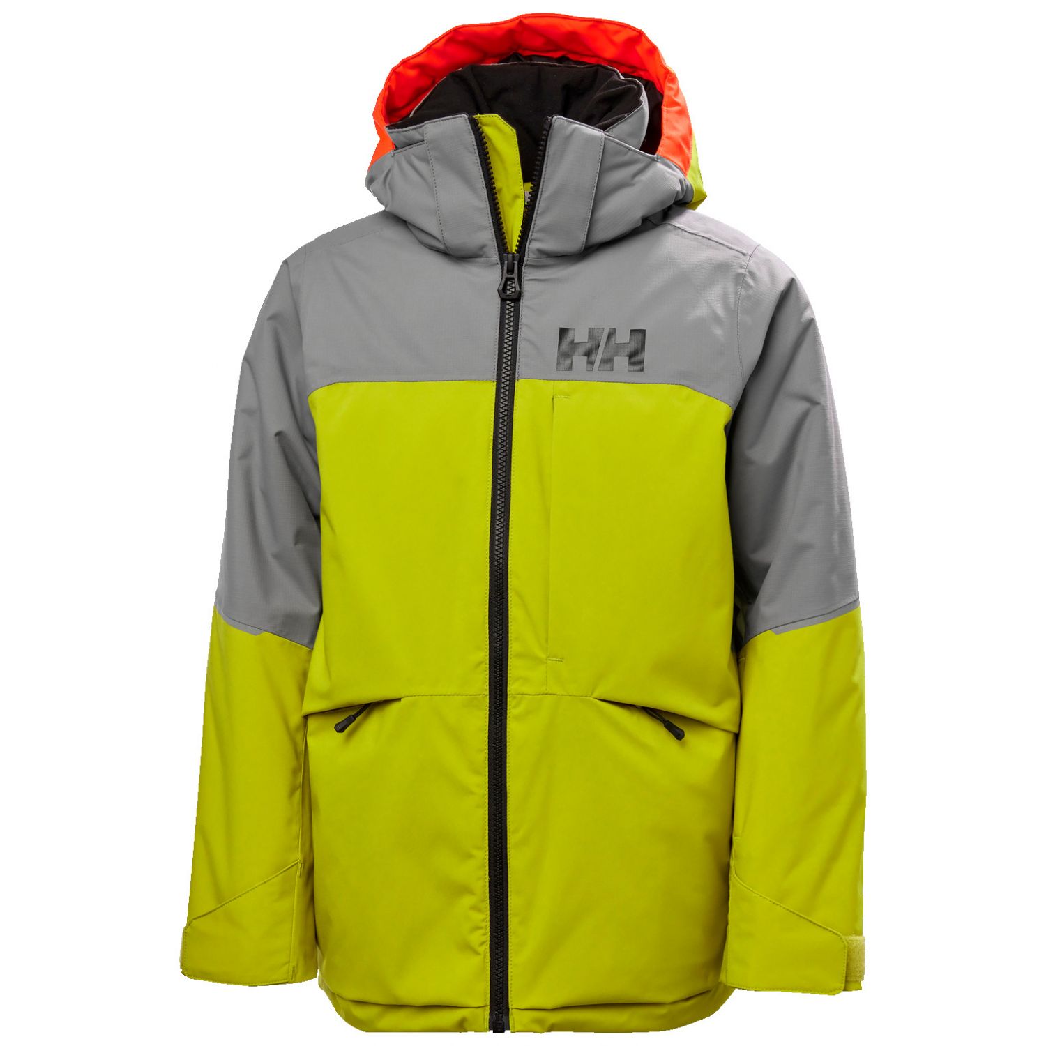 Helly Hansen Summit, chaqueta de esquí, junior, amarillo-verde
