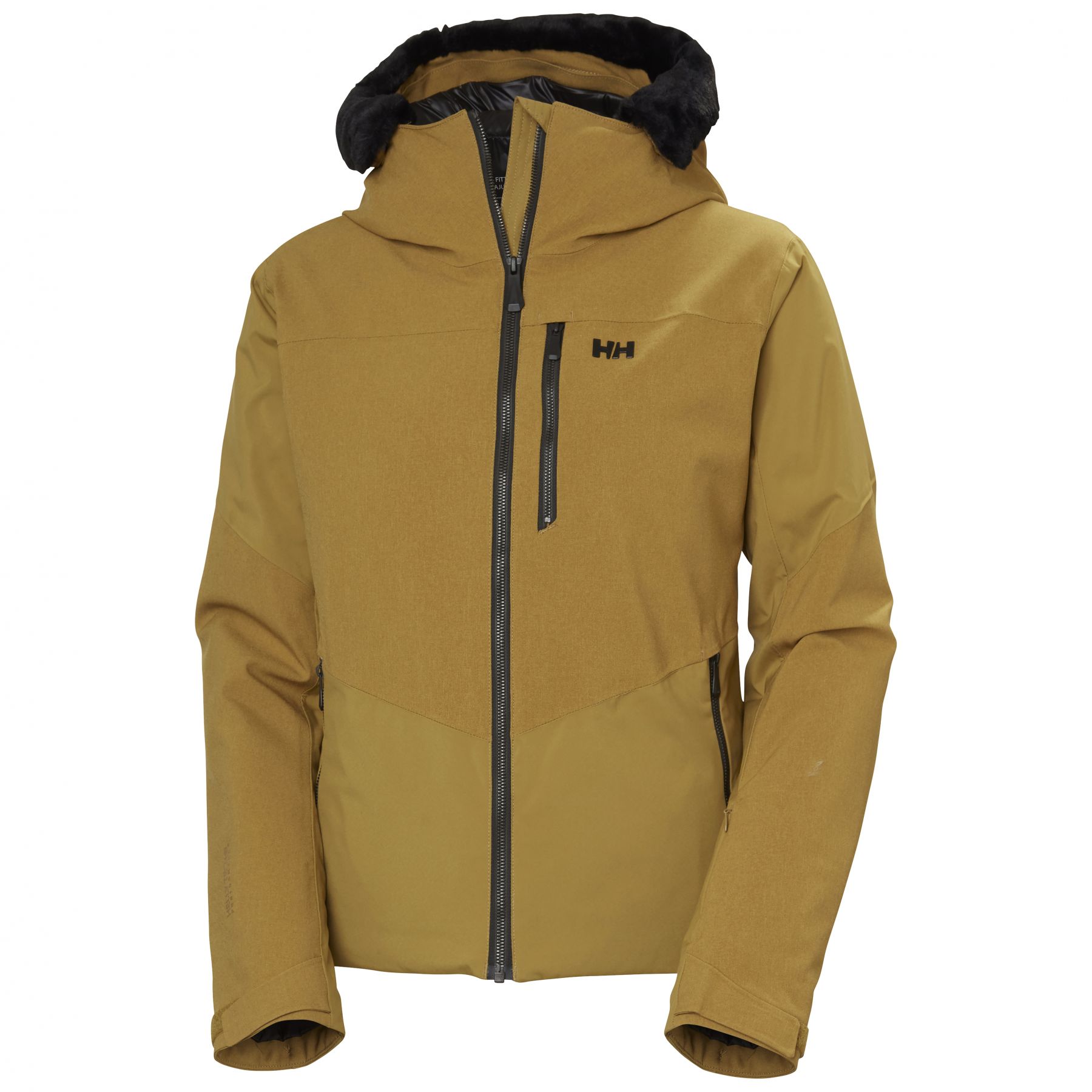 Helly Hansen Valdisere 2.0, Chaqueta de esquí, Mujer, Dorada