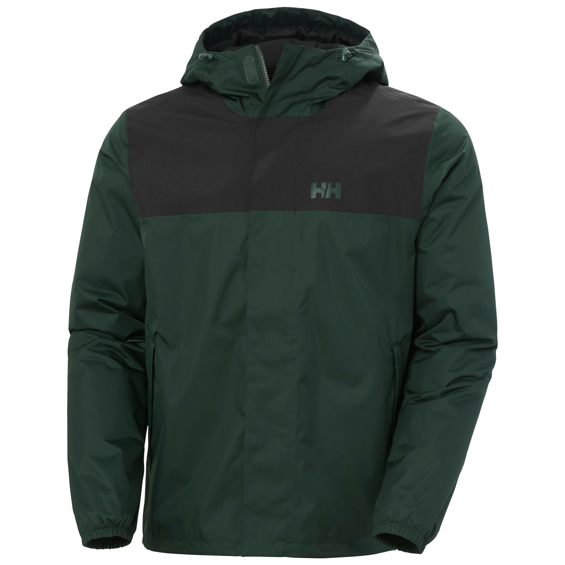Helly Hansen Vancouver, abrigo impermeable, hombre, verde