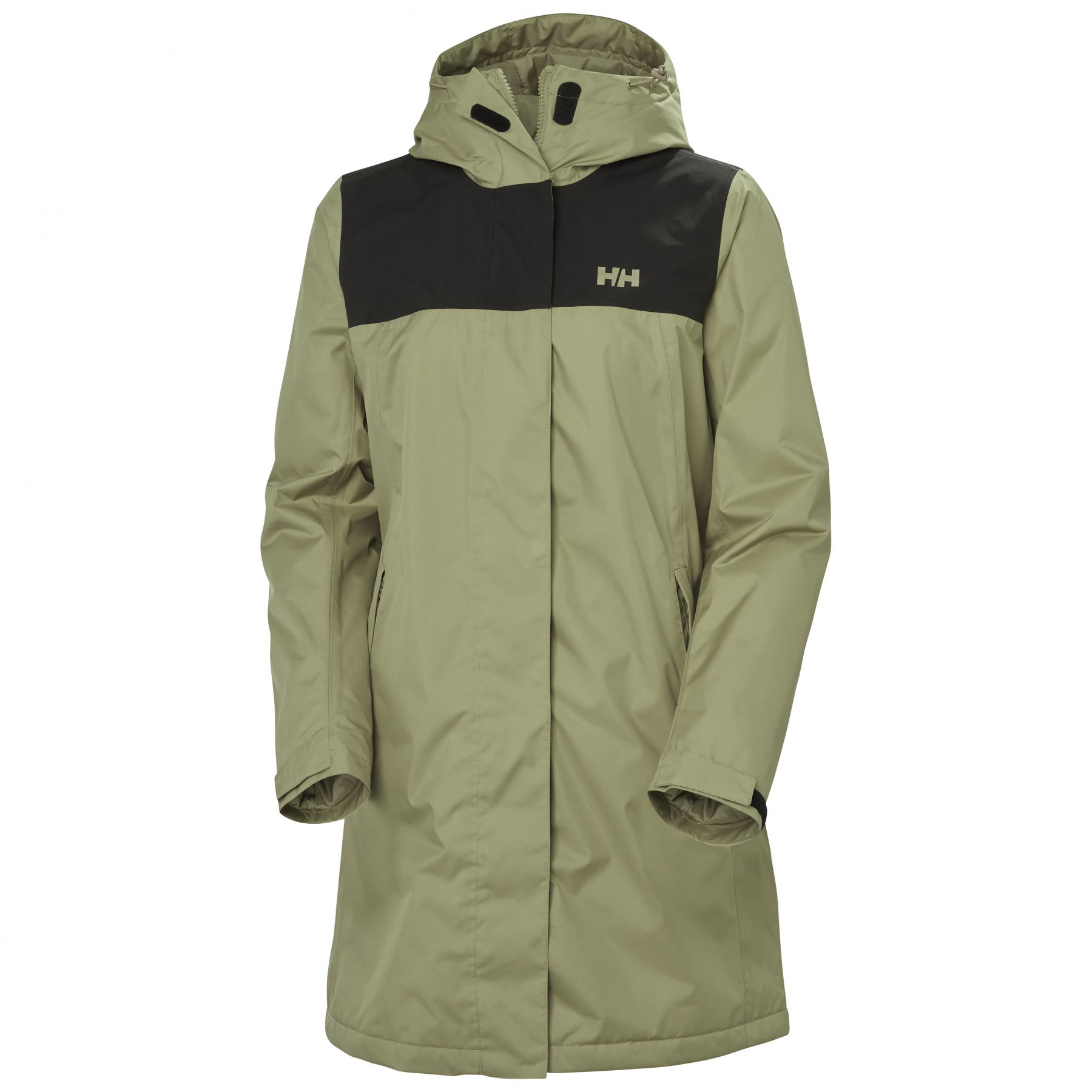 Helly Hansen Vancouver, impermeable, mujer, verde