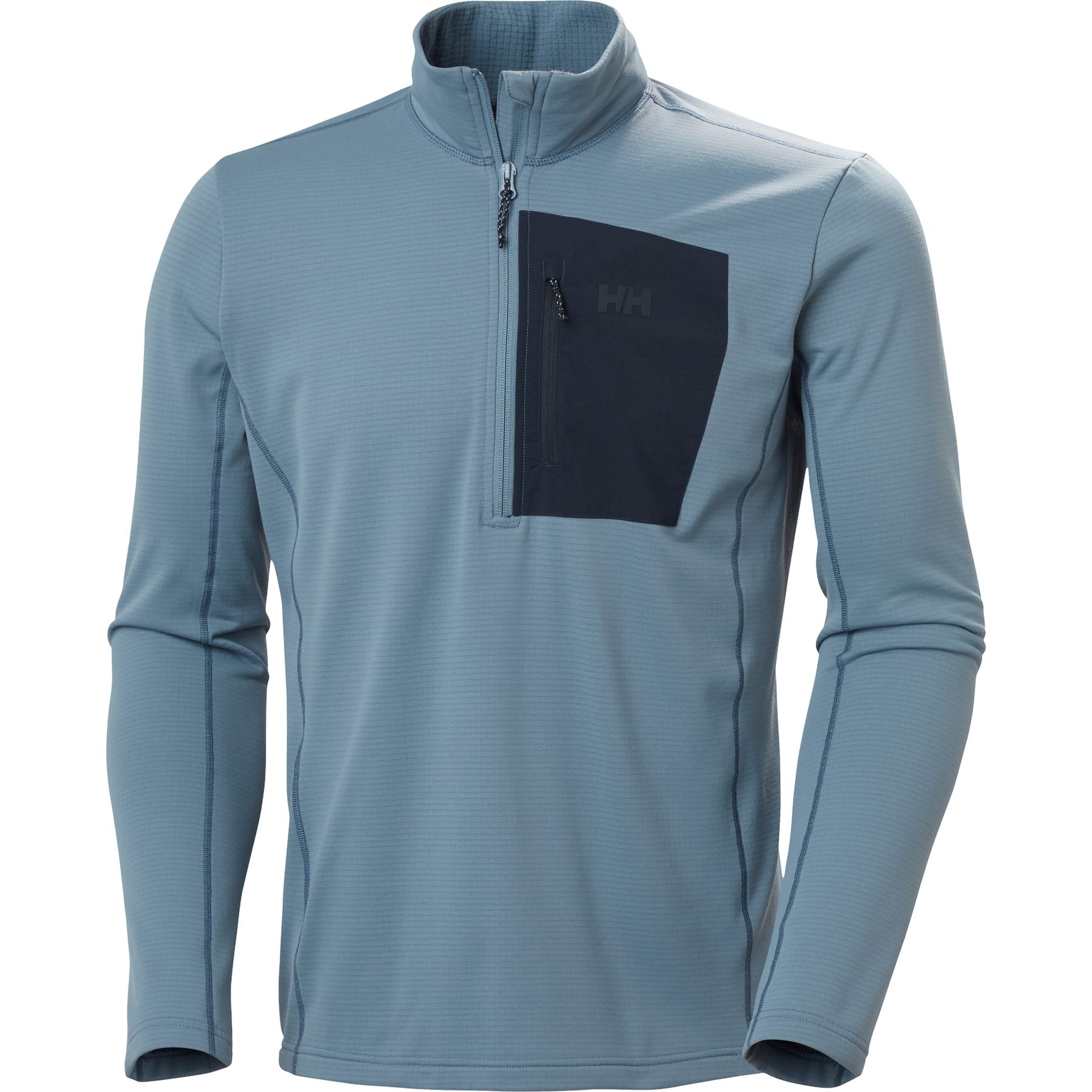 Helly Hansen Versalite 1/2 Zip, forro polar, hombre, azul
