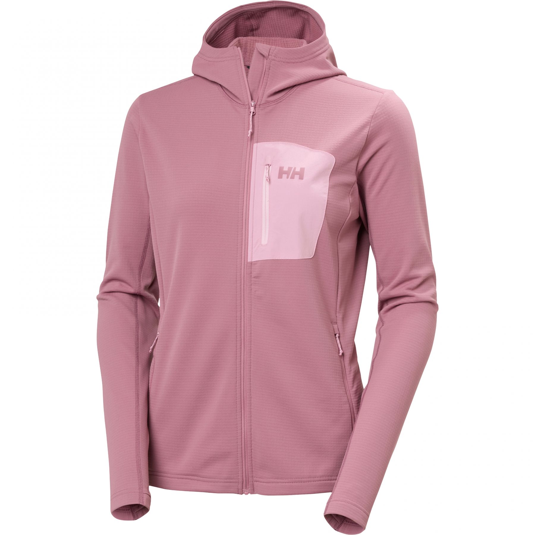 Helly Hansen Versalite Hooded, chaqueta polar, mujer, rosa