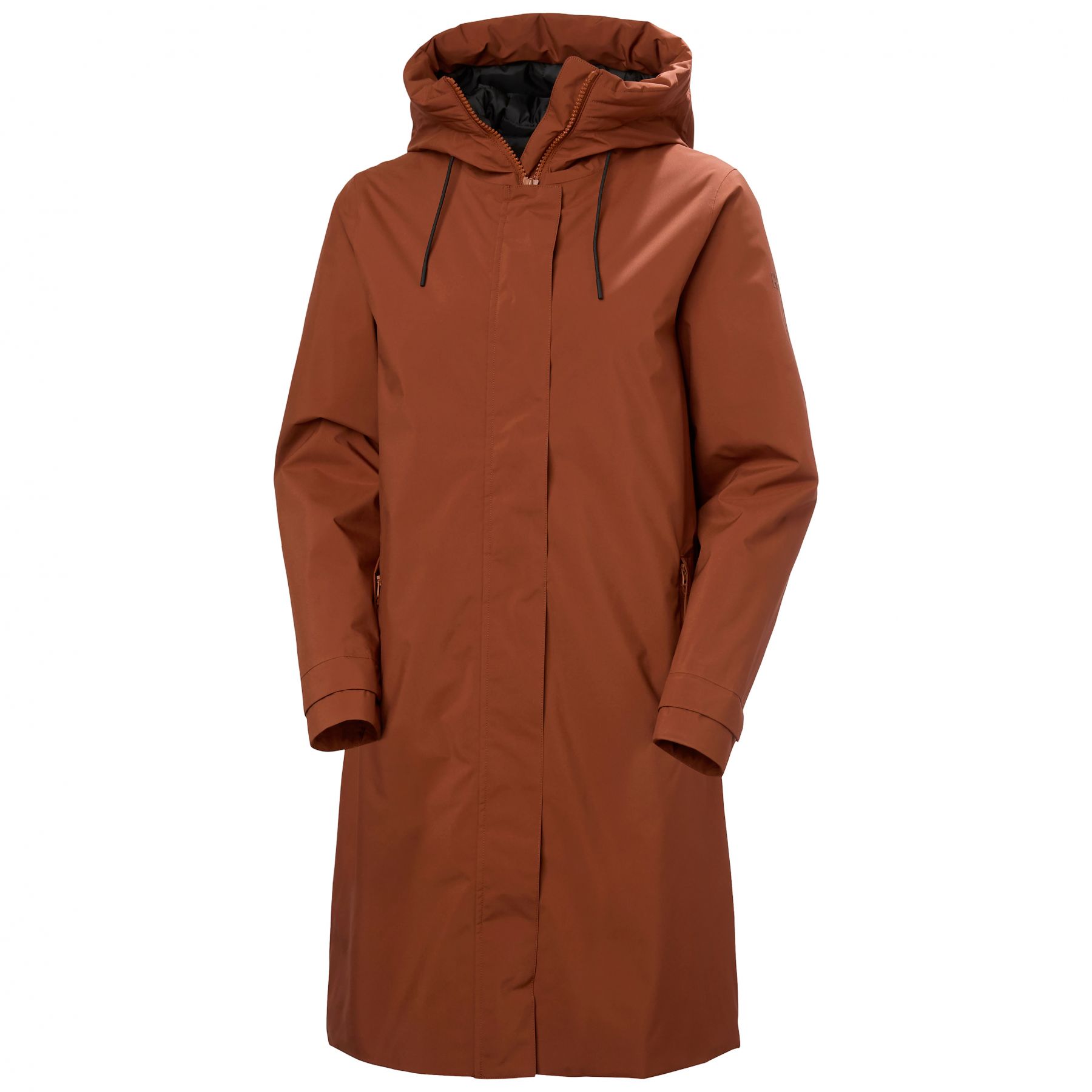 Helly Hansen Victoria, chaqueta impermeable para mujer, marrón