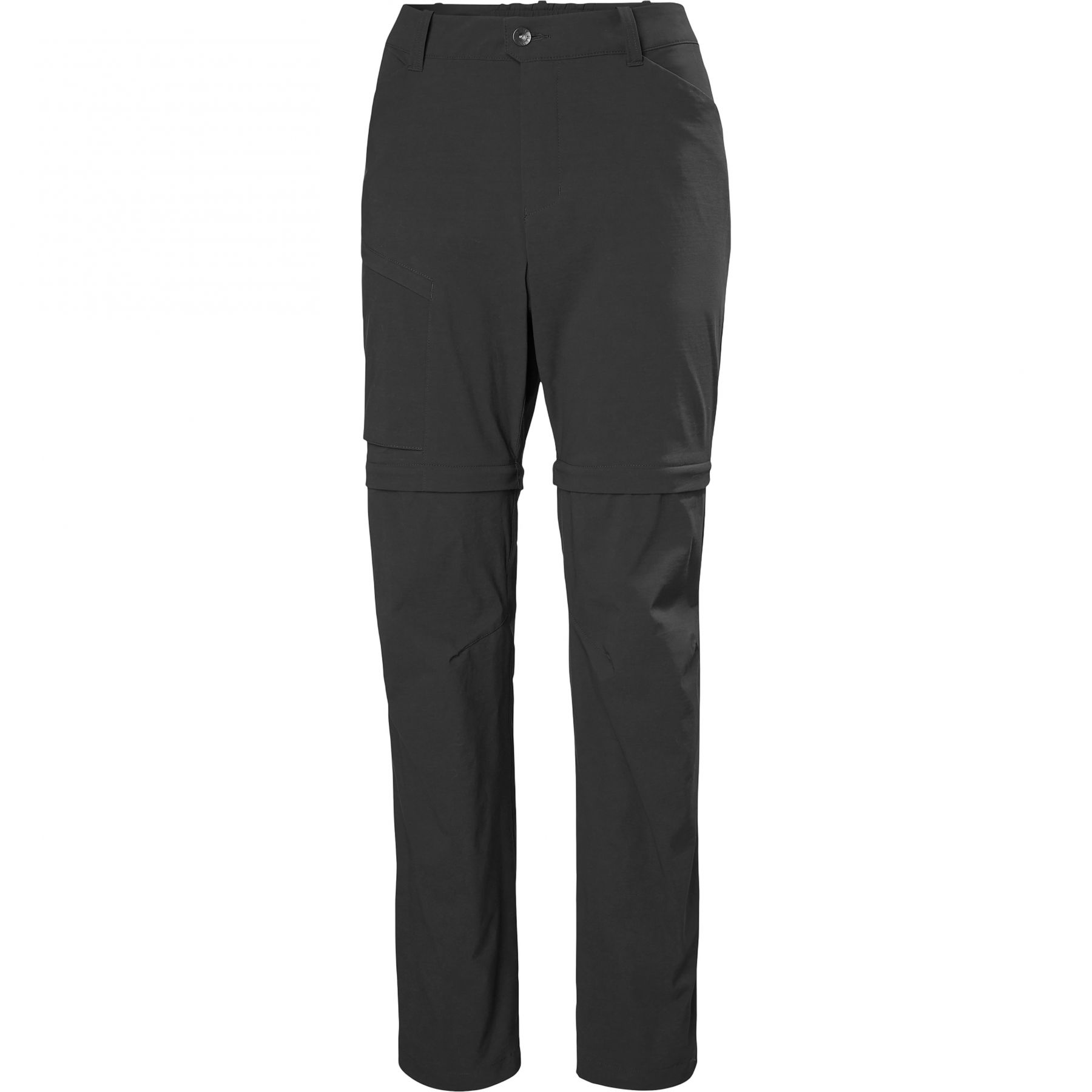 Helly Hansen W Elv Light Zip Off, pantalones outdoor, mujer, gris