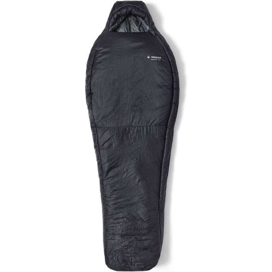 Helsport Blizzard Fiber -10 200cm, saco de dormir, negro
