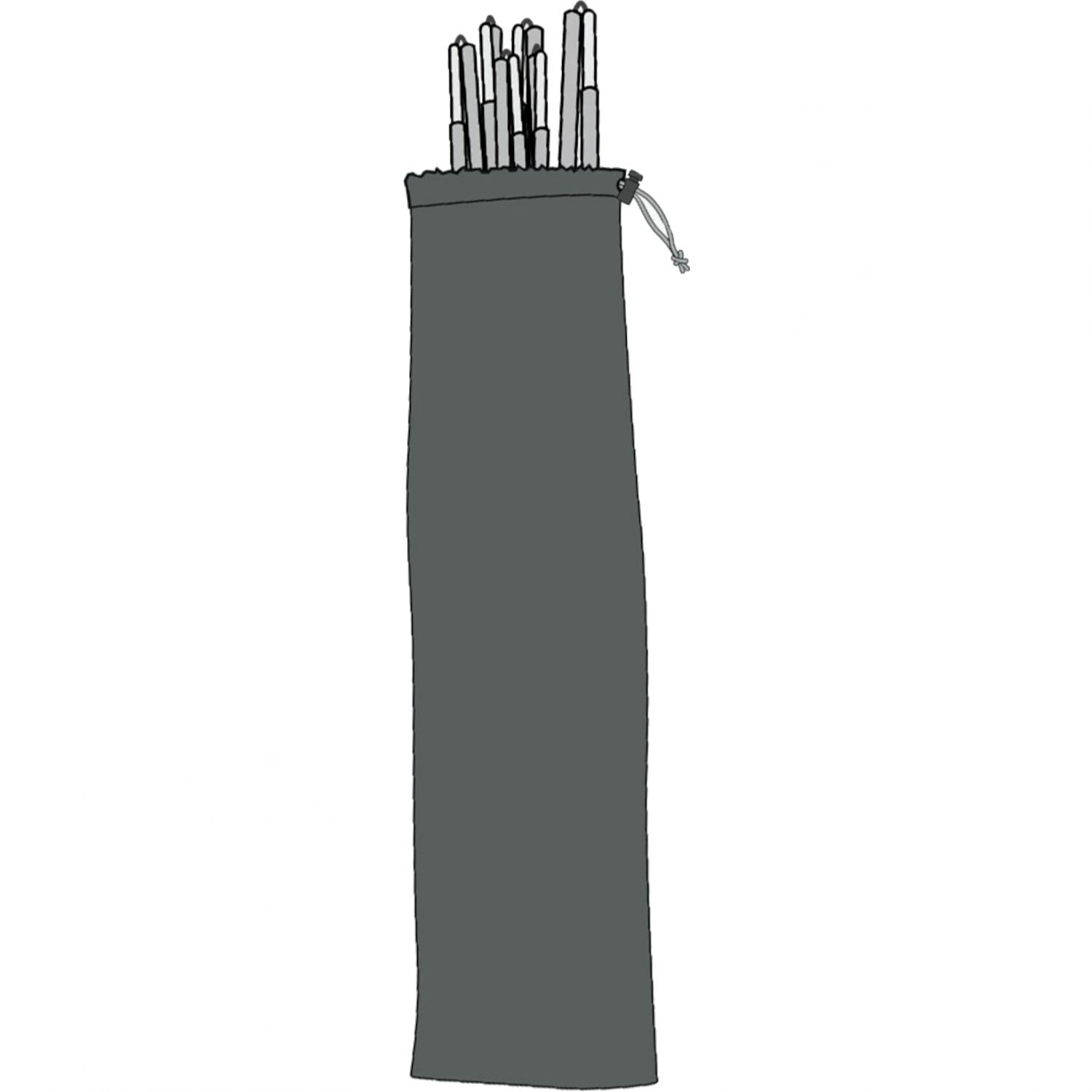 Helsport Pole Set Svalbard High 3 Camp, juego de varillas