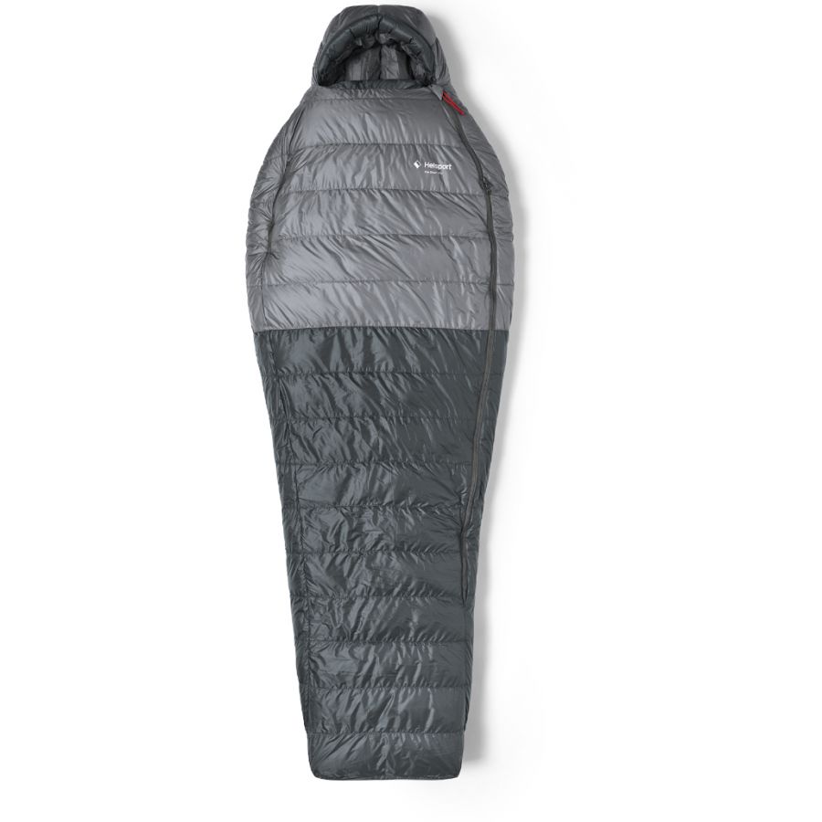Helsport Pro Down 0 200cm, saco de dormir, gris