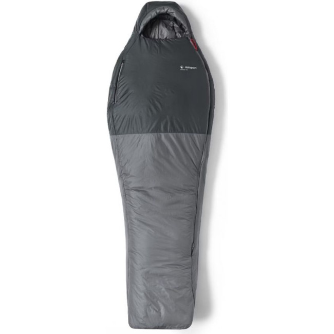 Helsport Pro Fiber -5 185cm, saco de dormir, gris/rojo