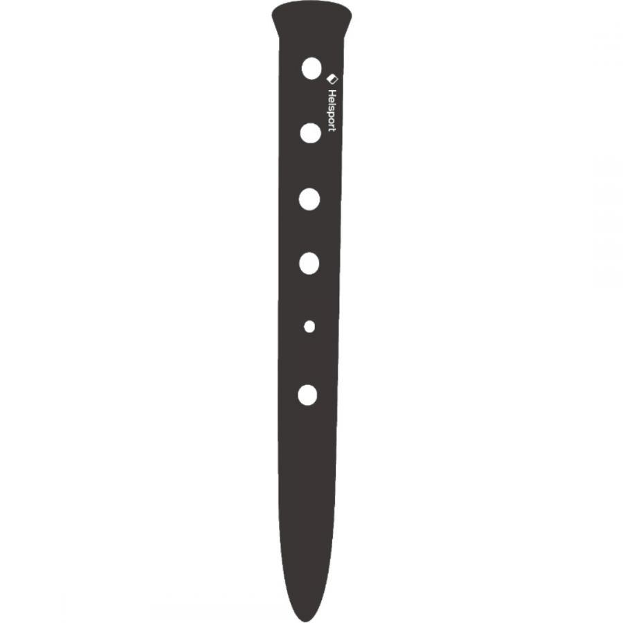 Helsport X-Trem Snow Pegs 30Cm, 6 uds, accesorio, negro