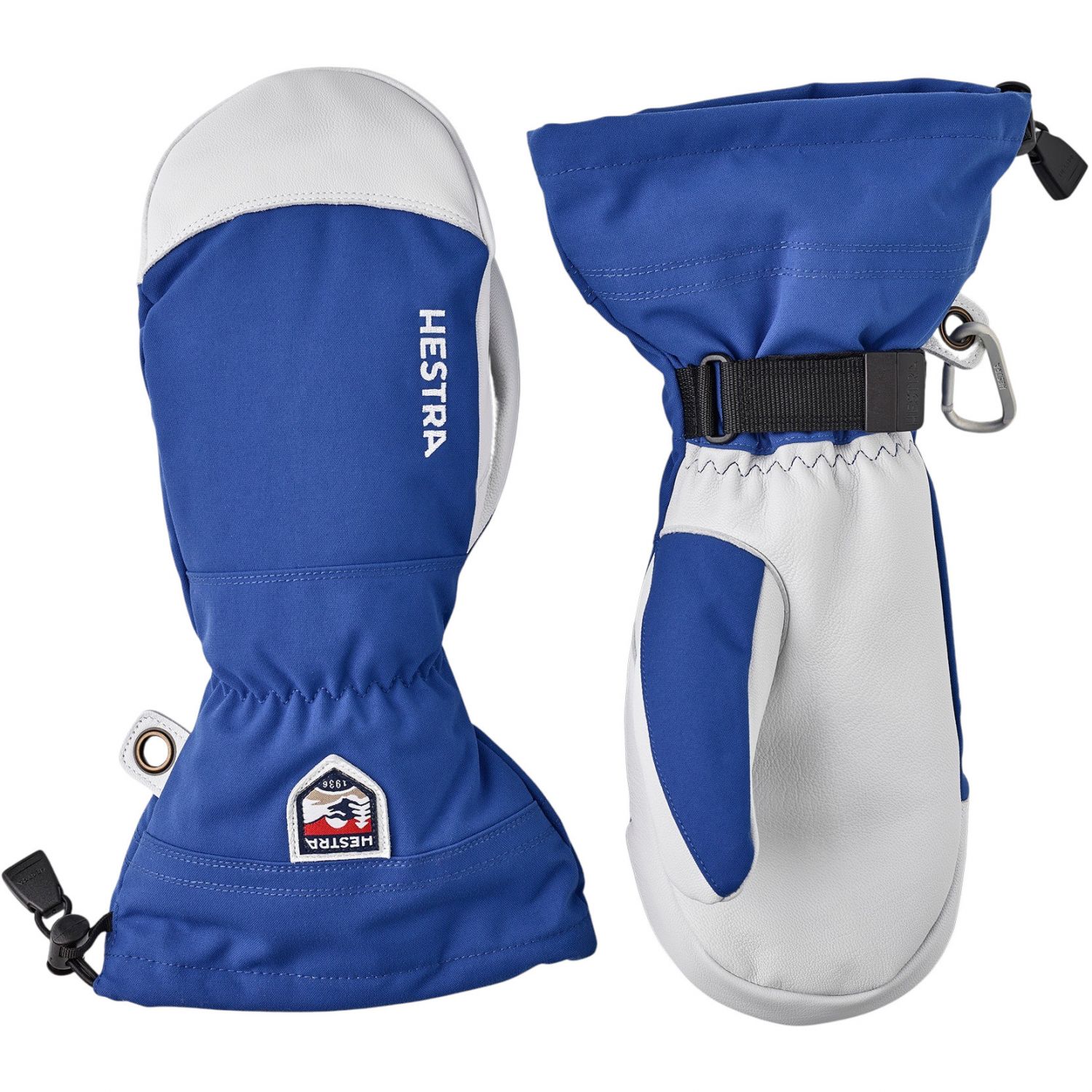Hestra Army Leather Heli Ski, Botas esquí, Azul