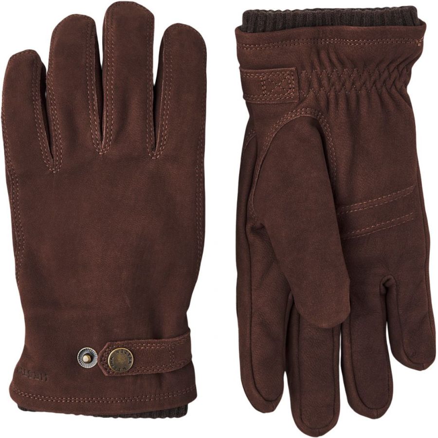 Bergvik, guantes, hombre, espresso
