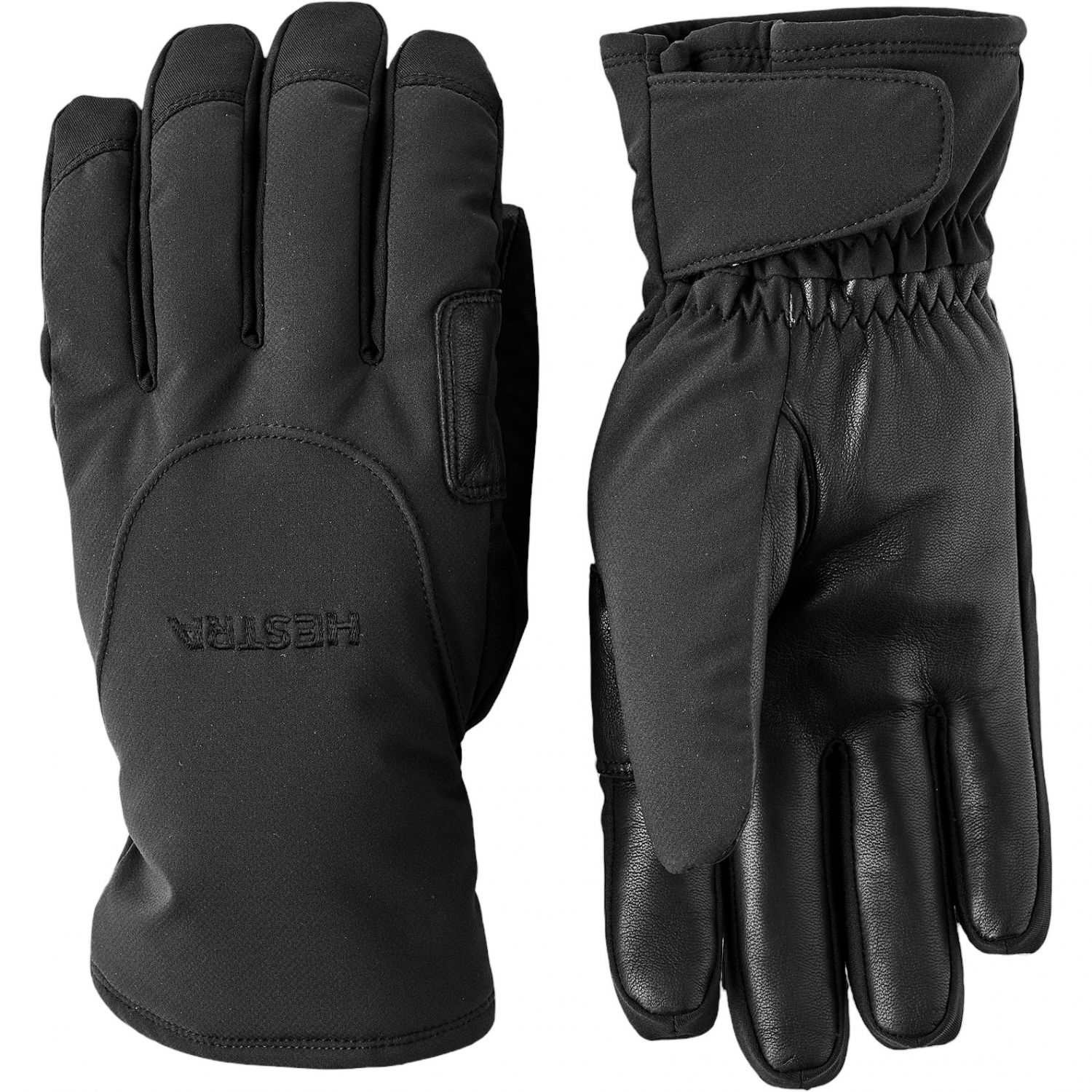 Hestra CZone Mellow, guantes de esquí, negro