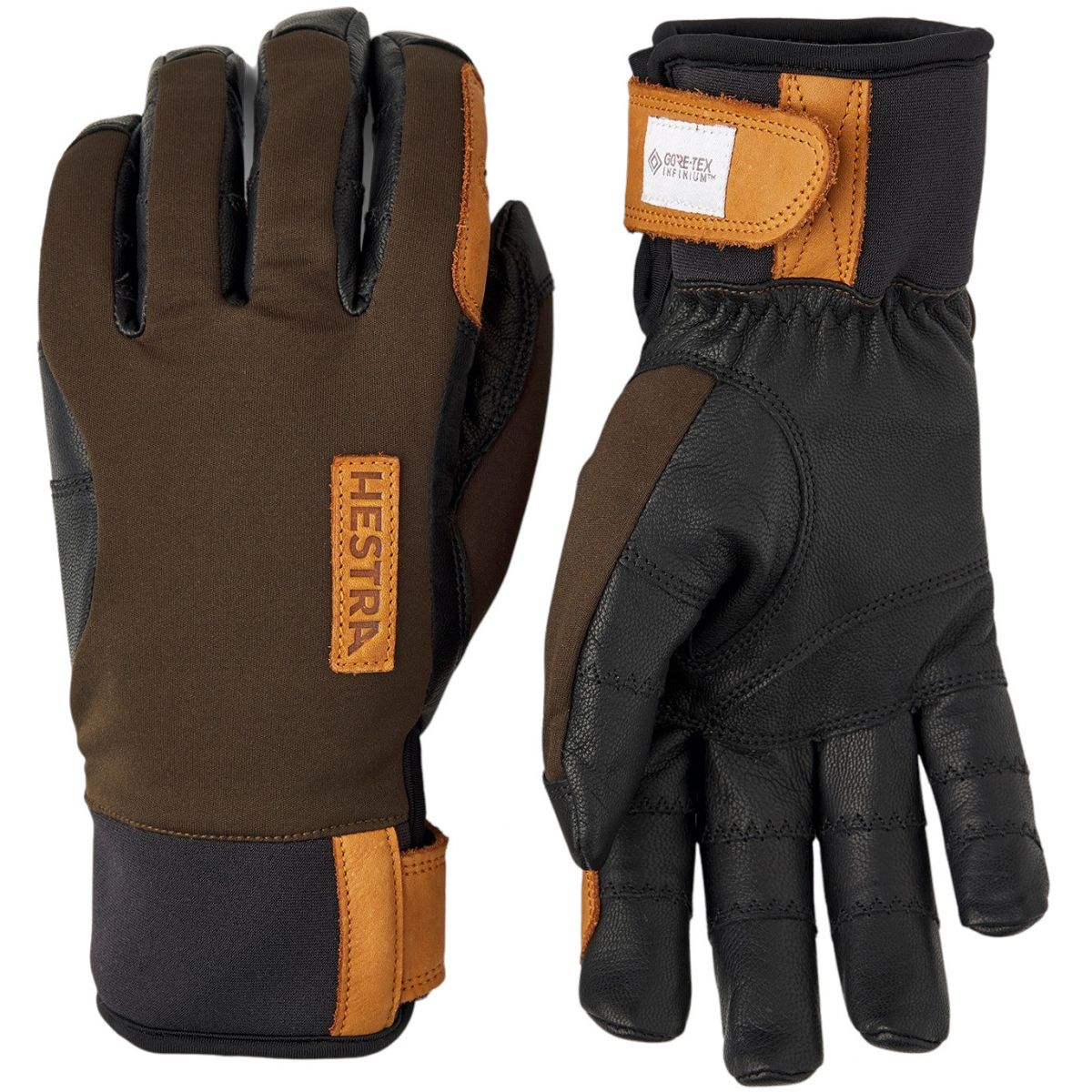 Hestra Ergo Grip Active Wool Terry, guantes, verde oscuro/negro