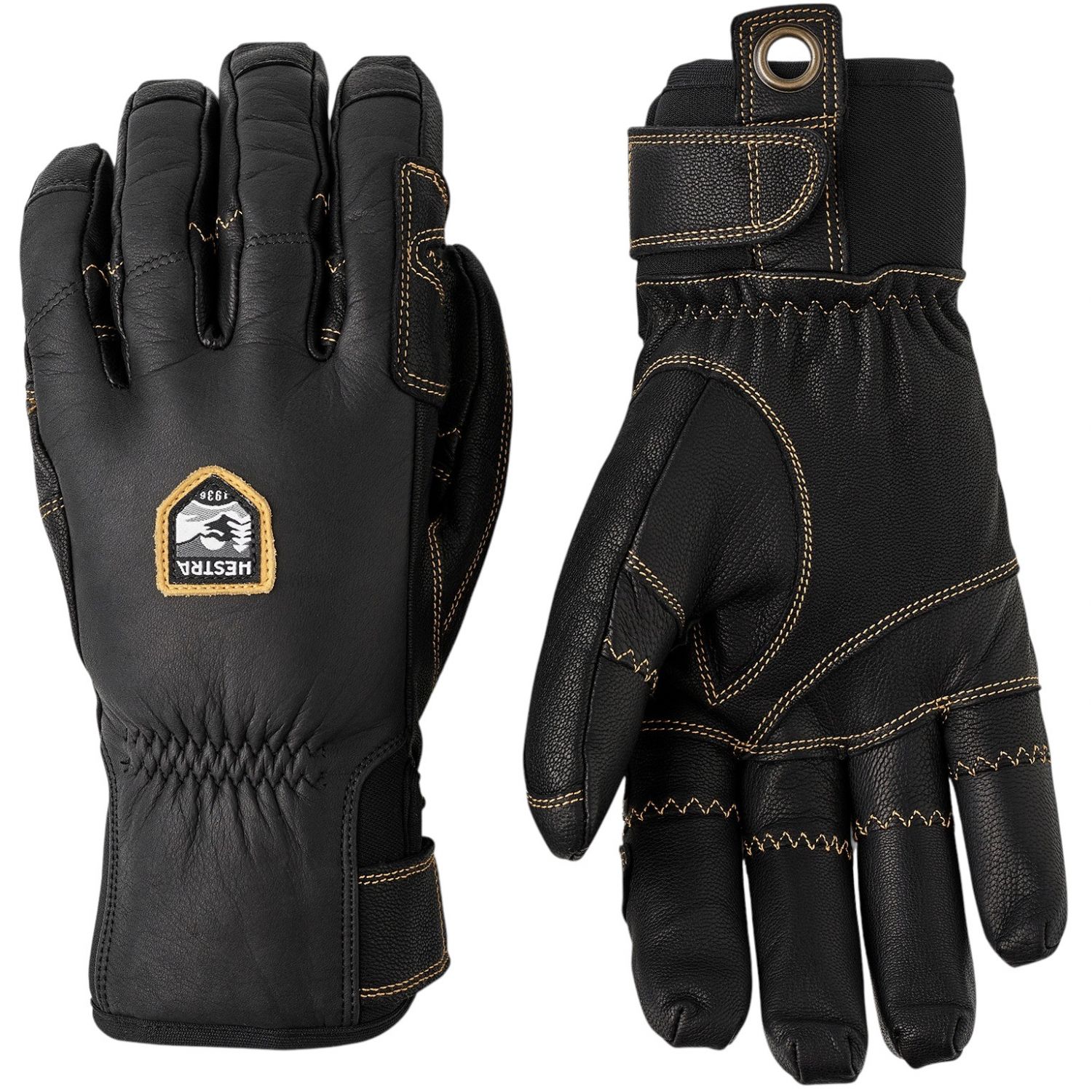 Hestra Ergo Grip Incline, guantes, negro/negro