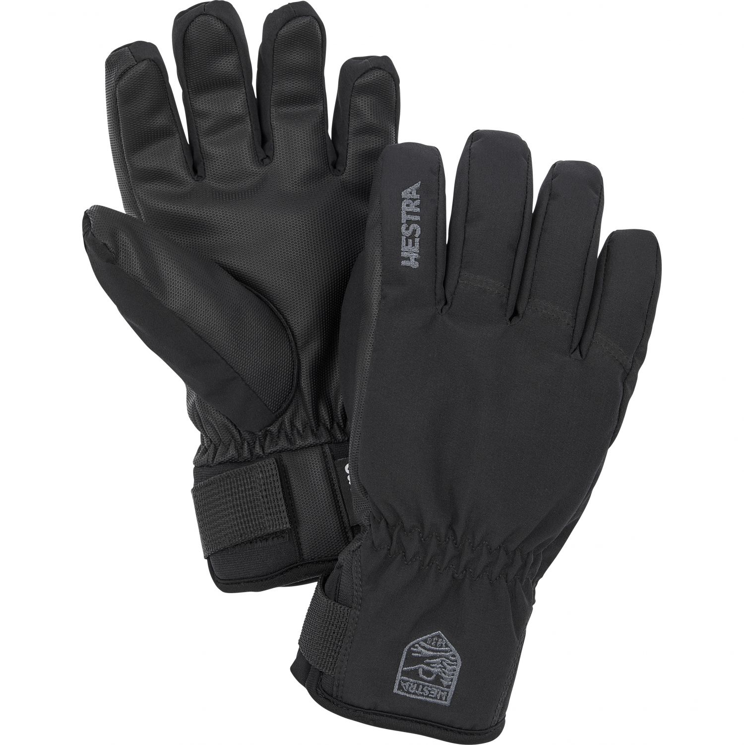 Hestra Ferox Primaloft, guantes de esquí, junior, negro