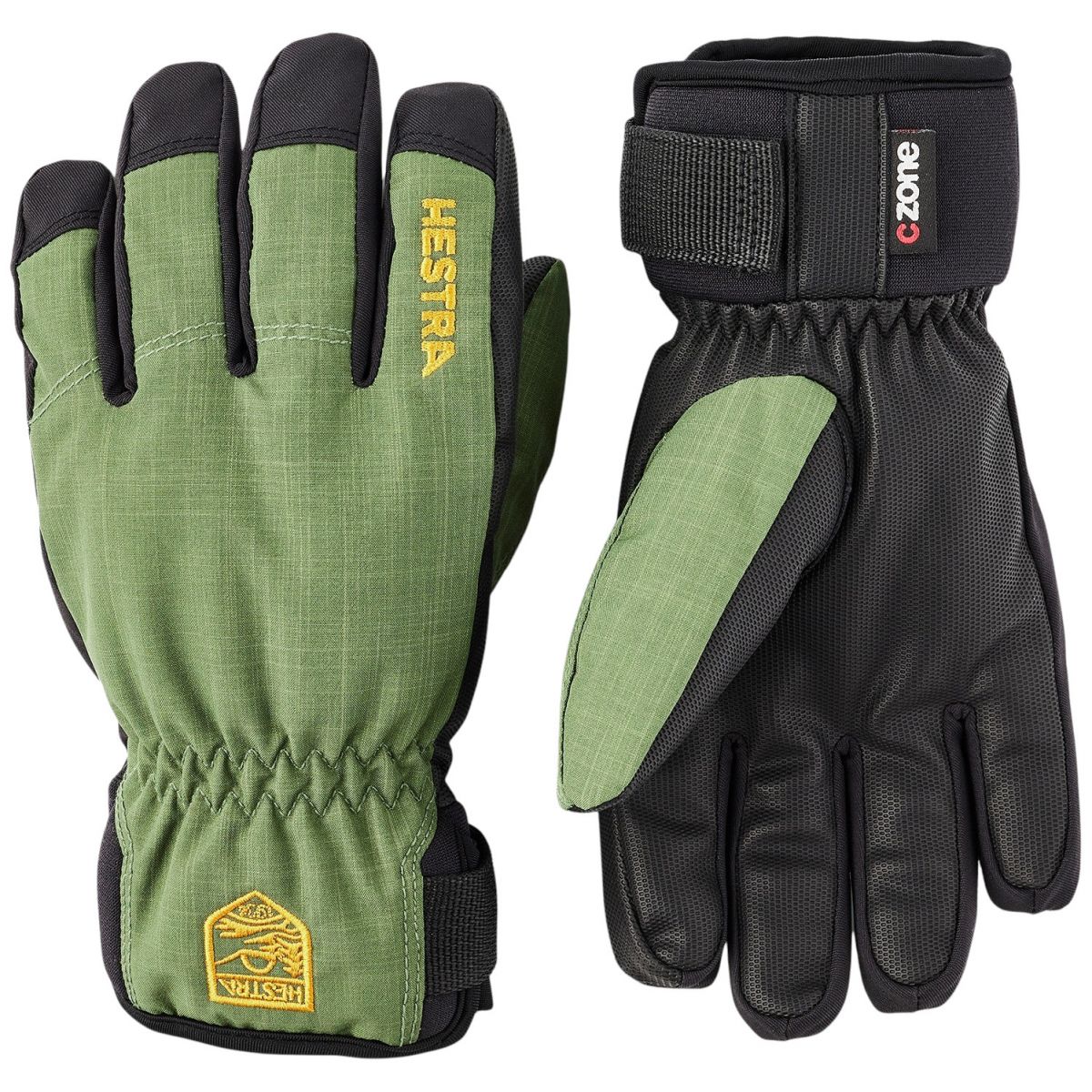 Hestra Ferox Primaloft, guantes de esquí, junior, verde