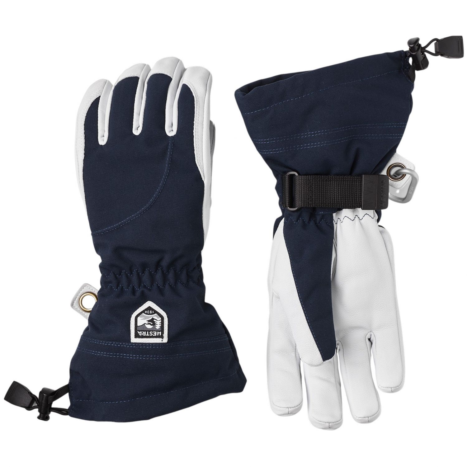 Hestra Heli Ski, guantes de esquí, mujer, azul marino