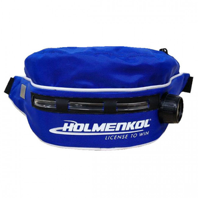 Holmenkol, LED Bottlebag, bolsa de cinturón, azul