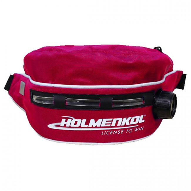 Holmenkol, LED Bottlebag, bolsa de cinturón, rosa