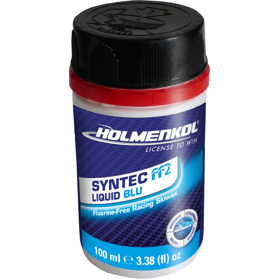 Holmenkol Syntec FF2 Liquid BLU, cera de esquí, 100ml
