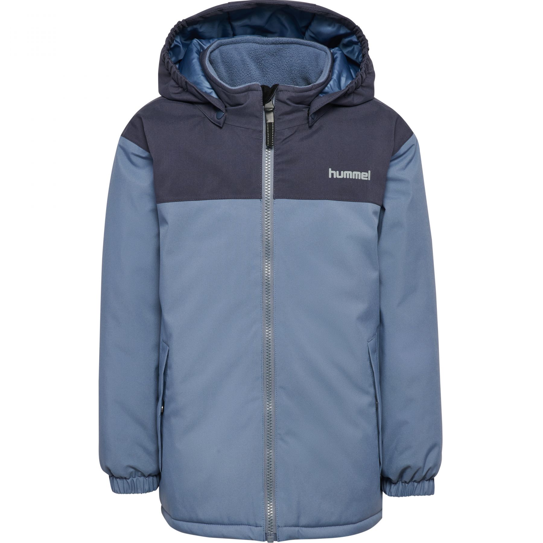 Hummel hmlJR Block, chaqueta de invierno, junior, gris